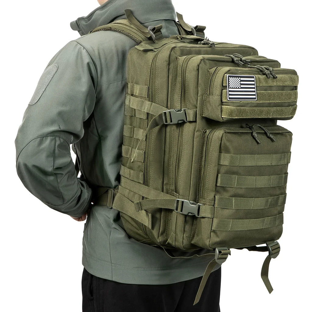 🎒 45L Tactical Backpack | 3‑Day Assault Rucksack