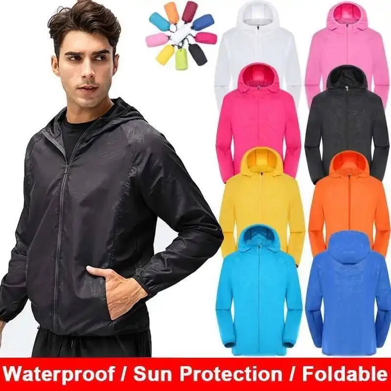 🎣 MEN  Fishing & Outdoor Rain Windbreaker Jacket
