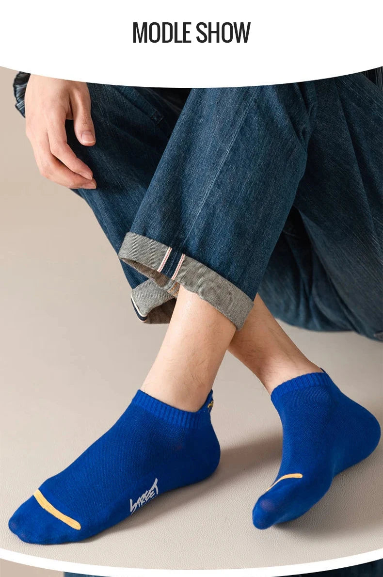 🧦 5/10 Pairs | Unisex Summer Mesh Ankle Socks