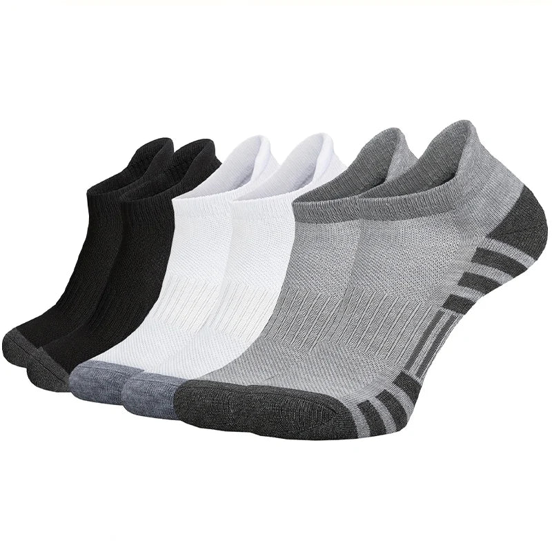 🧦 6 / 12 Pairs Men’s Ground‑Grip Sports Socks | Football & Gym