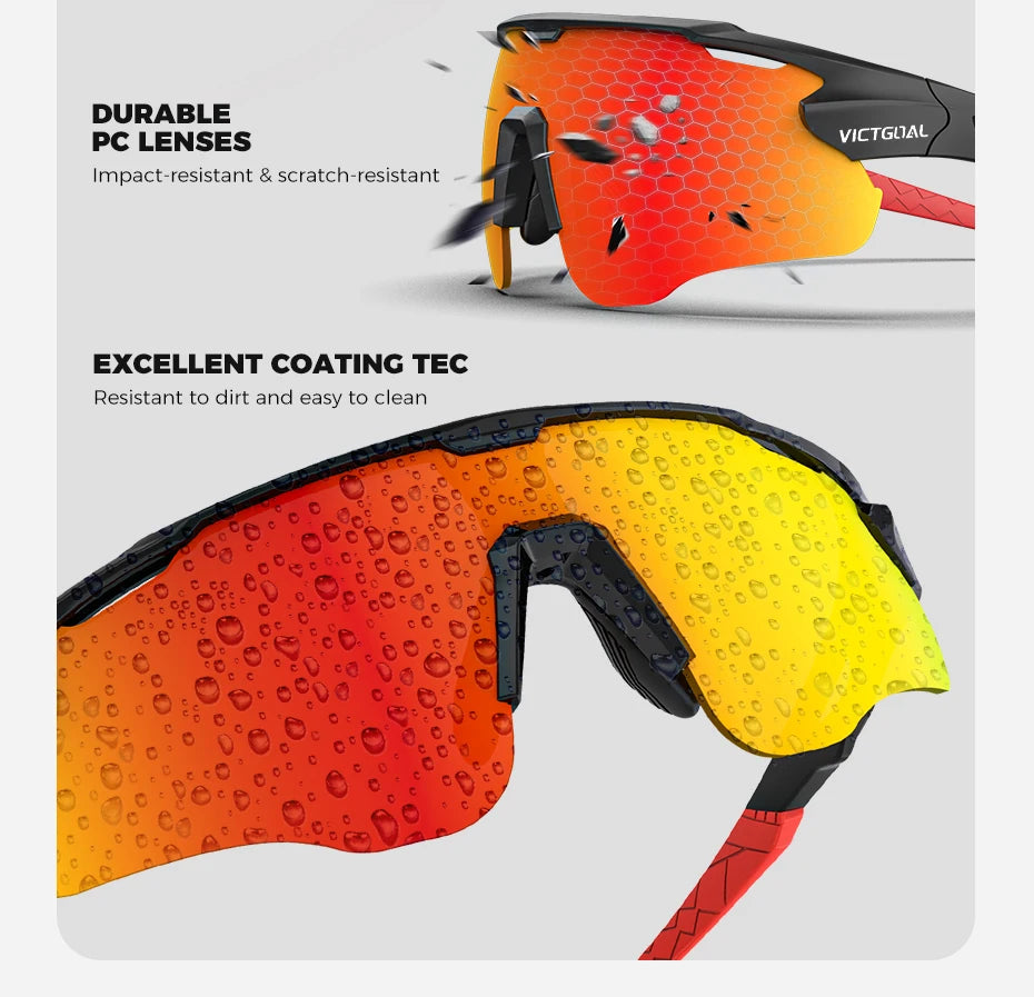 🕶️ VICTGOAL Photochromic Cycling Sunglasses