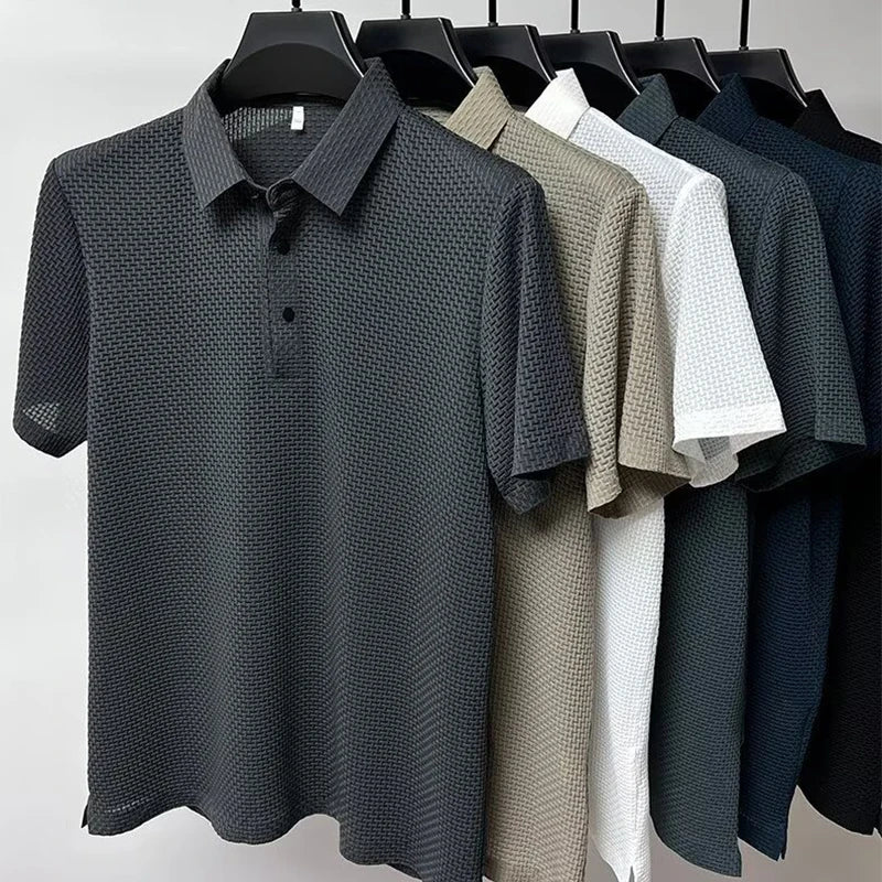 🧥 Bone Flower Business Casual Polo Shirt