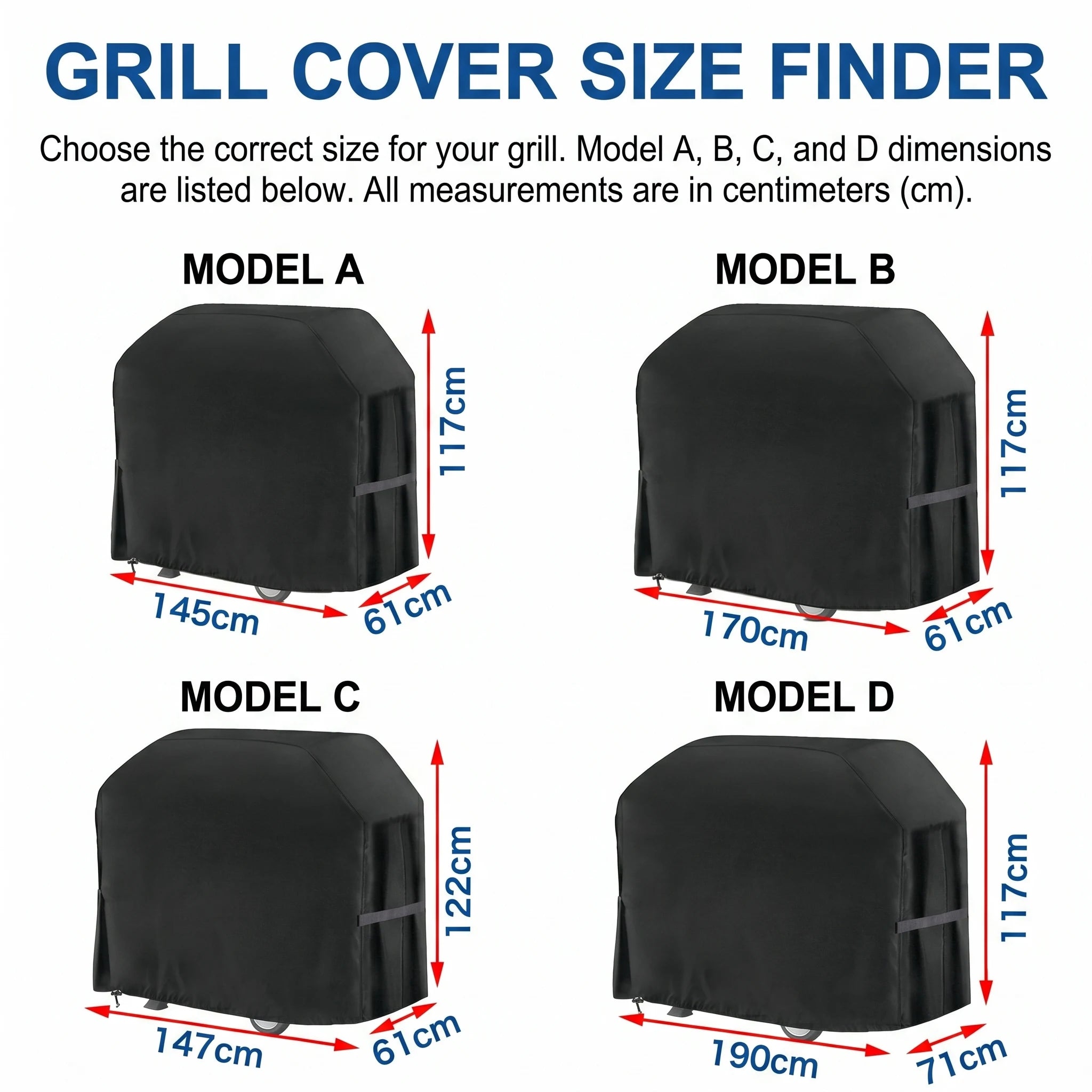 Durable Grill Guard Protects Against UV Rays, Wind and Dust, Fits Most Grills Including Weber, Char-Broil, Nexgrill