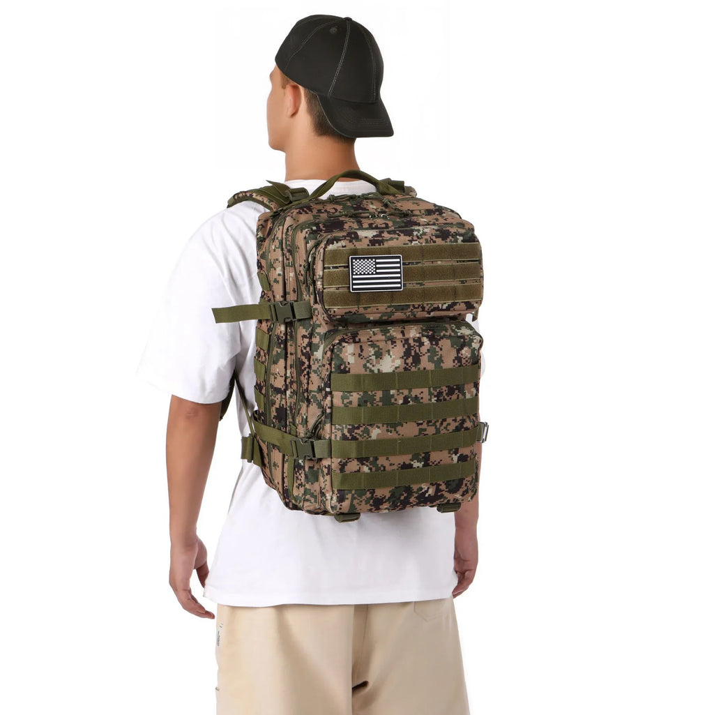 🎒 25L / 50L Tactical Molle Backpack – Outdoor & Multi‑Purpose