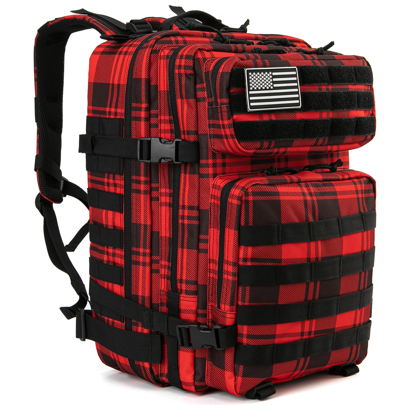 🎒 45L Tactical Outdoor Backpack | 3‑Day Molle Hiking Pack