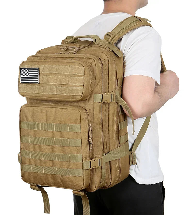 🎒 45L Tactical Backpack | 3‑Day Assault Rucksack