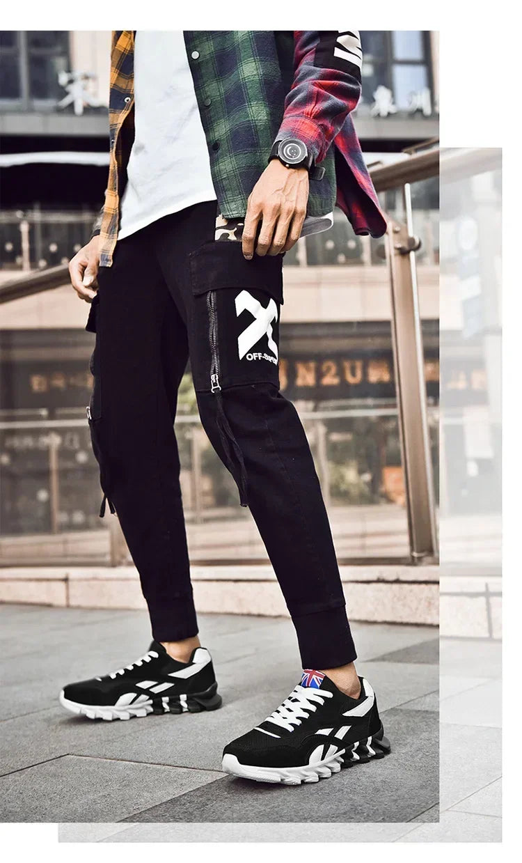 🥾 Brand Trend Thick‑Sole Cushioned Fitness Sneakers
