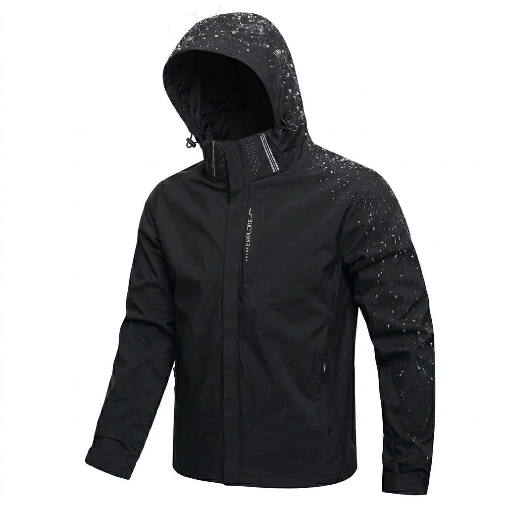 Men’s Outdoor Waterproof Jacket / Windproof Hooded Coat