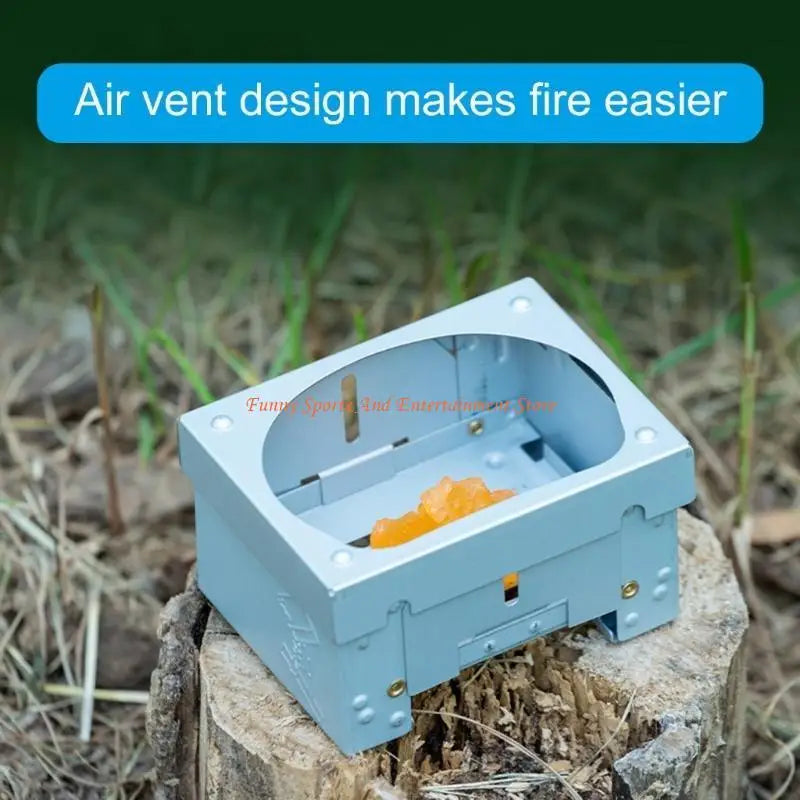 C4DE Thicken Stove Camping Fuels Stove for Hiking Picnics Alcohols Stove